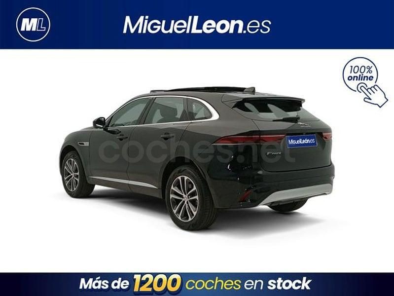 Usado Jaguar F-Pace 204 CV (150 kW) 2021 Negro SUV