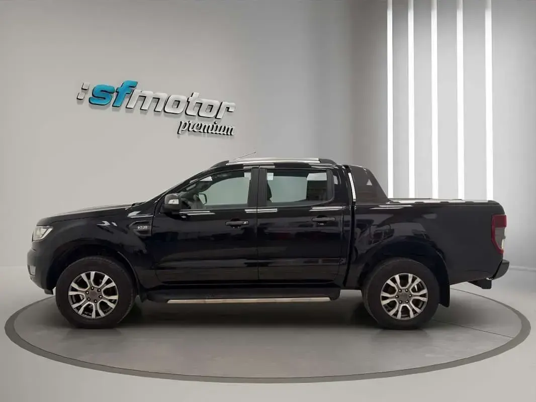 Usado Ford Ranger Wildtrack 200 CV (147 kW) 2018 Negro Pickup/Camioneta