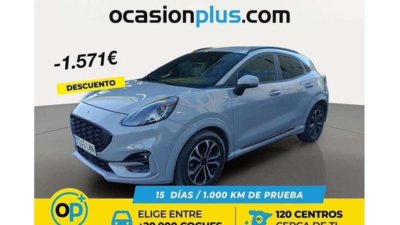 Gris Usado 2021 Ford Puma ST-Line SUV | 15.719 € (Caro) - Imagen 1/4