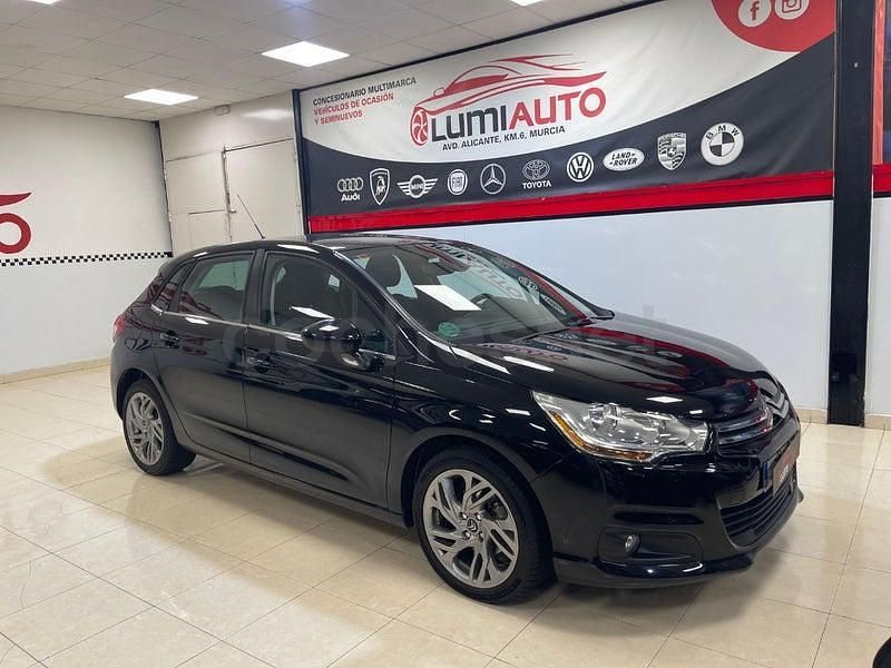 Usado Citroën C4 PureTech 130 CV (95 kW) 2014 Negro Berlina