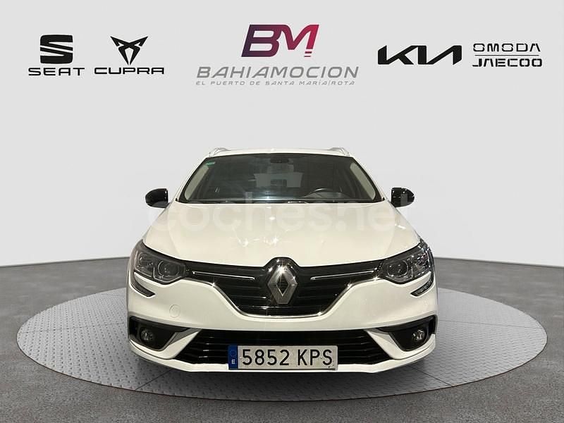 Blanco Usado 2018 Renault Mégane GrandTour LIMITED Familiar | 9800 € (Precio justo) - Imagen 1/4