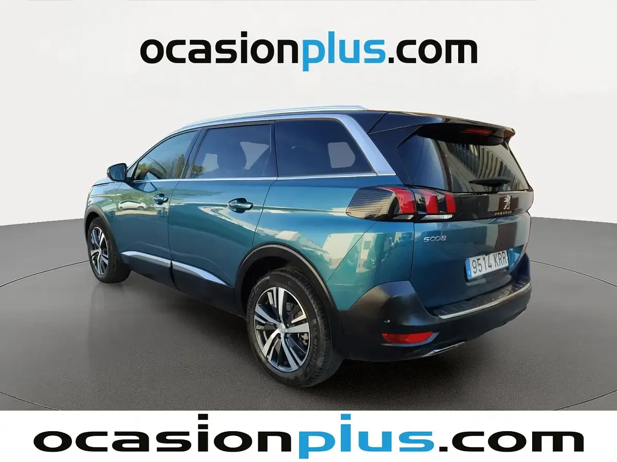 Usado Peugeot 5008 GT-line 131 CV (96 kW) 2018 Verde SUV