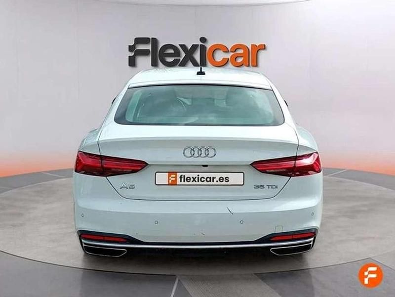 Usado Audi A5 Sportback Advanced 204 CV (150 kW) 2020 Blanco Utilitario
