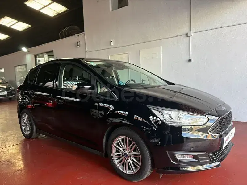Usado Ford C-MAX Trend 125 CV (91 kW) 2019 Negro Monovolumen