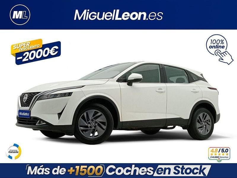 Blanco Usado 2024 Nissan Qashqai N-Connecta SUV | 24.985 € (Precio justo) - Imagen 1/3