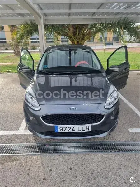 Usado Ford Fiesta Trend 75 CV (55 kW) 2021 Gris / plata Utilitario