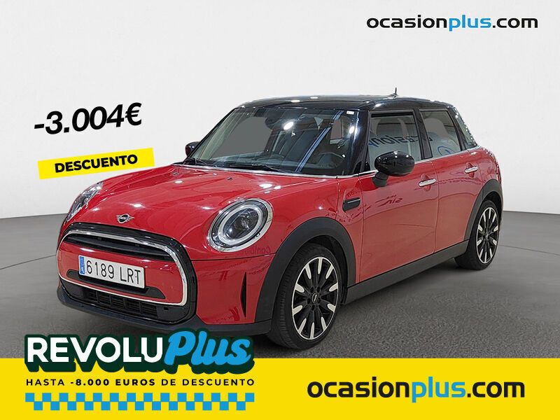 Rojo Usado 2021 Mini Cooper Utilitario | 19.990 € (Precio justo) - Imagen 1/4