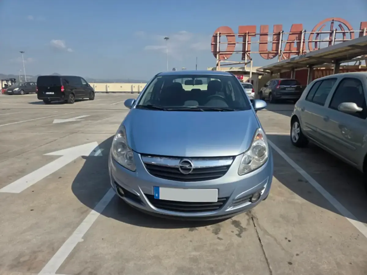 Usado Opel Corsa Enjoy 80 CV (58 kW) 2007 Azul Utilitario
