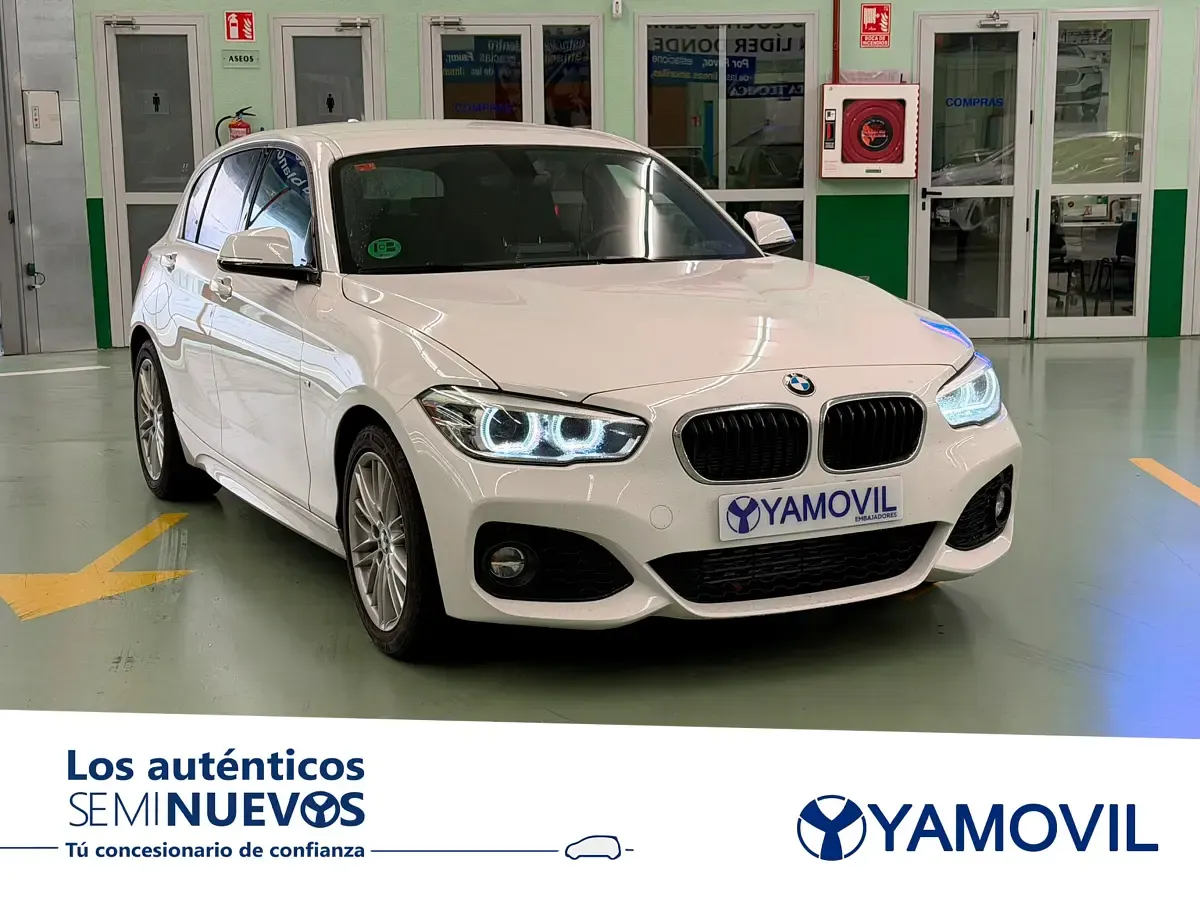 Usado BMW 116 Shadowline 116 CV (85 kW) 2017 Blanco Utilitario