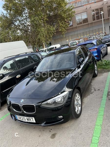 Negro Usado 2012 BMW 116 Utilitario | 9000 € (Precio justo) - Imagen 1/4