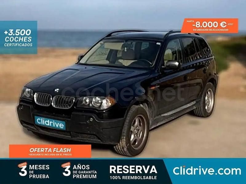 Usado BMW X3 143 CV (105 kW) 2006 Negro SUV