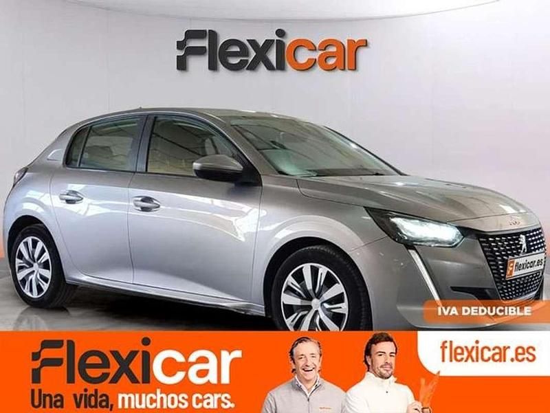 Gris Usado 2020 Peugeot 208 Active Utilitario | 8490 € (Buen precio) - Imagen 1/4