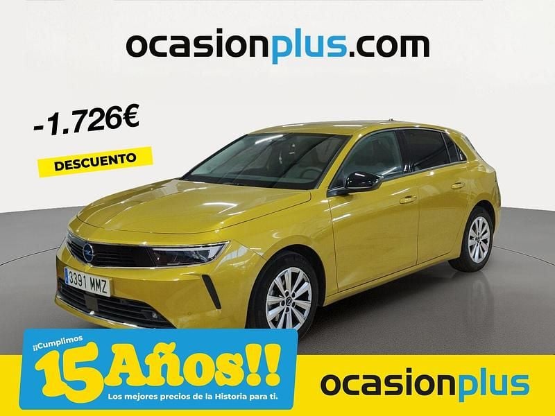 Amarillo Usado 2024 Opel Astra Edition Berlina | 18.990 € (Precio justo) - Imagen 1/4