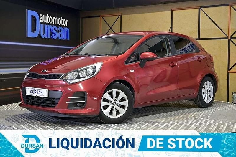Rojo Usado 2015 Kia Rio Utilitario | 8490 € (Precio justo) - Imagen 1/4