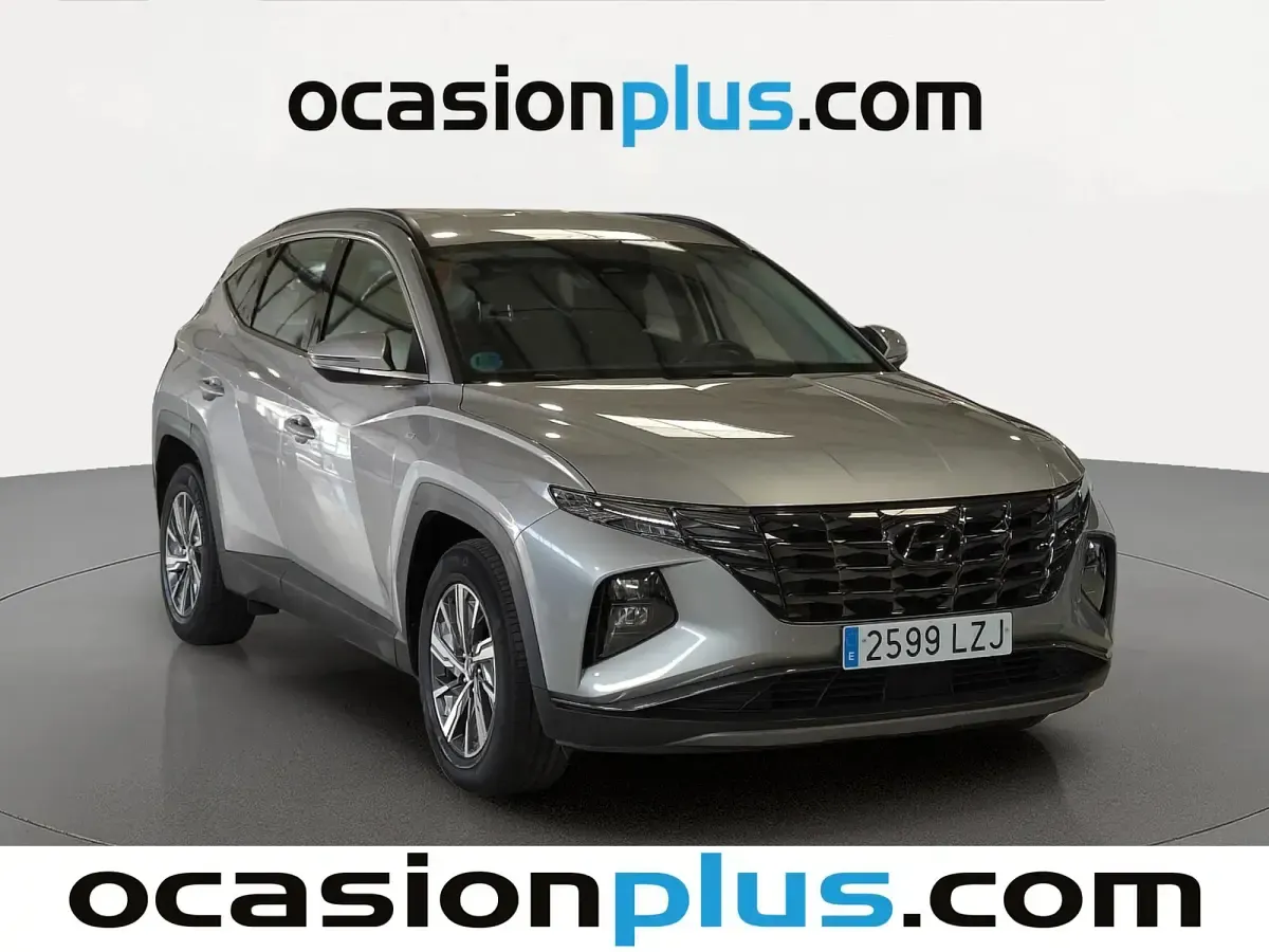 Usado Hyundai Tucson 136 CV (100 kW) 2022 Gris plata SUV