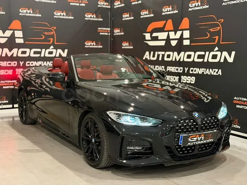 Usado BMW 420 Cabriolet Shadowline 190 CV (139 kW) 2022 Negro Descapotable