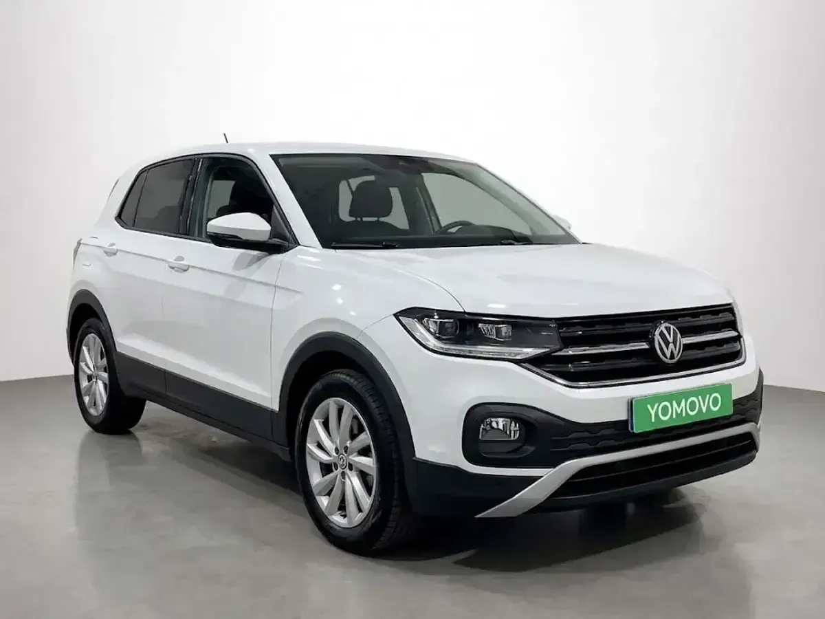 Usado VW T-Cross Advance 110 CV (80 kW) 2022 Blanco SUV