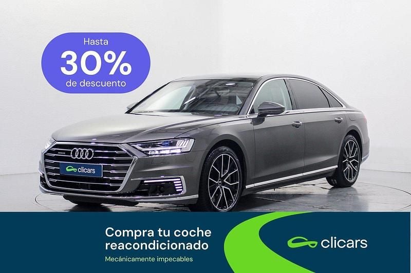 Usado Audi A8L Ambiente 449 CV (330 kW) 2021 Gris Berlina