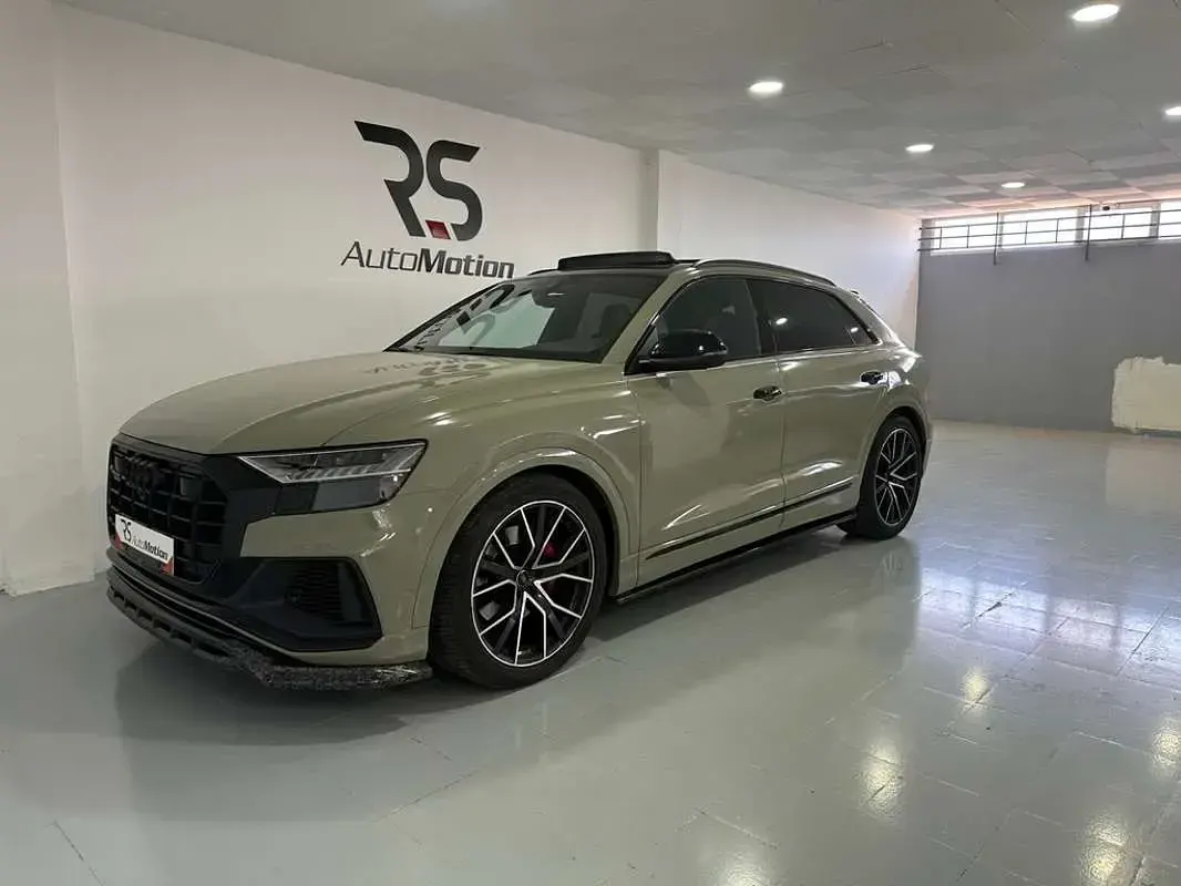Usado Audi Q8 S-Line 286 CV (210 kW) 2020 Negro SUV