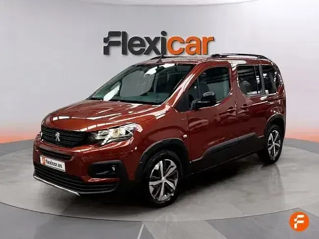 Usado Peugeot Rifter GT-line 130 CV (95 kW) 2020 Marrón Monovolumen