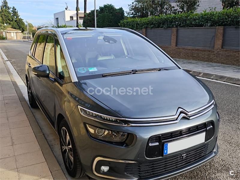 Usado Citroën Grand C4 Picasso Feel 150 CV (110 kW) 2017 Gris / plata Monovolumen