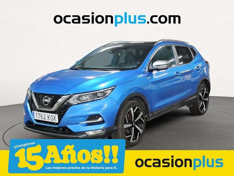 Azul Usado 2017 Nissan Qashqai Tekna SUV | 17.150 € (Un poco caro) - Imagen 1/4