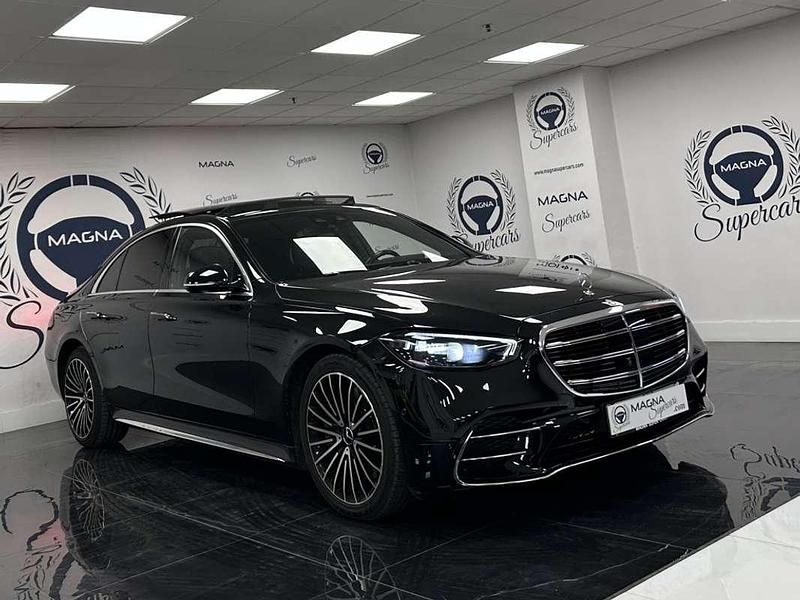 Usado Mercedes S350 286 CV (210 kW) 2022 Negro Berlina