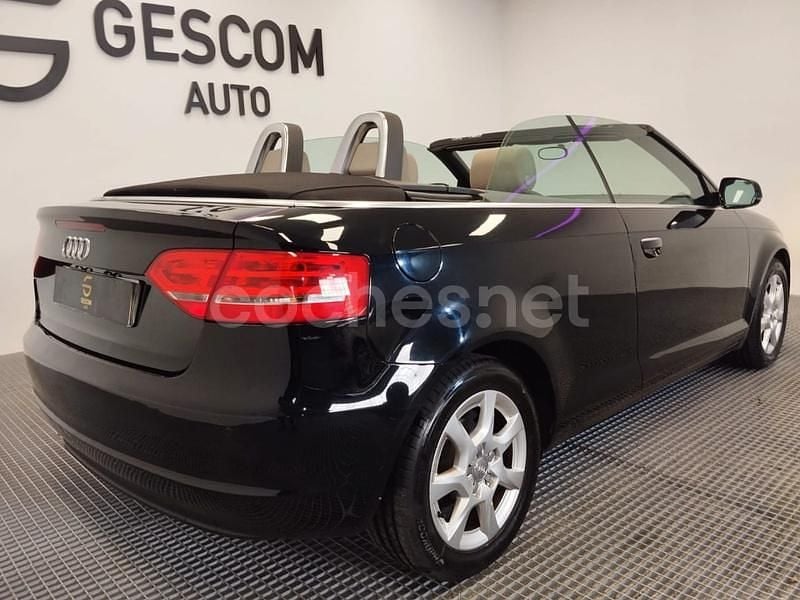 Usado Audi A3 Cabriolet Ambition 105 CV (77 kW) 2011 Negro Descapotable
