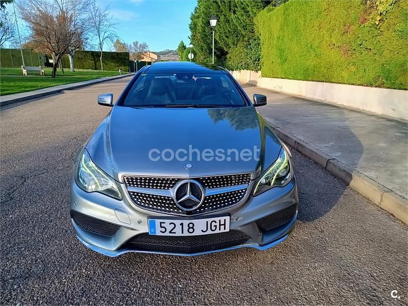 Usado Mercedes E220 170 CV (125 kW) 2015 Gris / plata Coupe