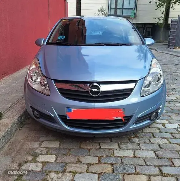 Usado Opel Corsa Enjoy 89 CV (65 kW) 2008 Azul Utilitario