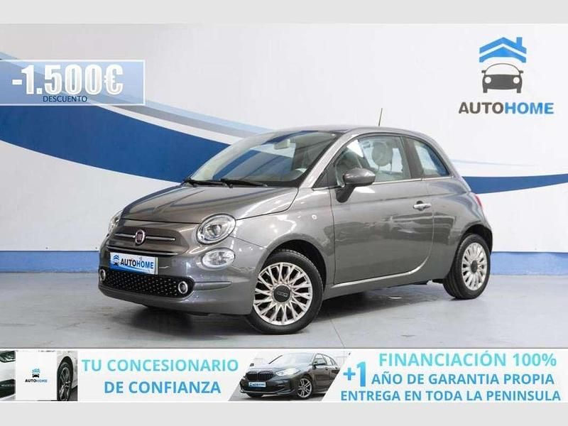 Usado Fiat 500 Lounge 69 CV (50 kW) 2020 Gris Utilitario