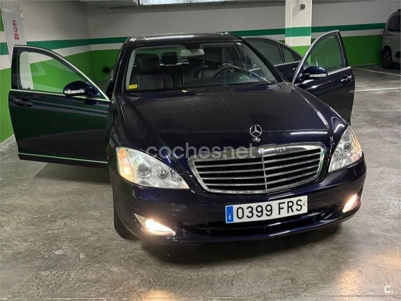 Usado Mercedes S500 388 CV (285 kW) 2007 Azul Berlina