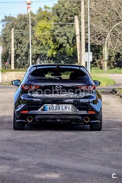 Usado Mazda 3 186 CV (136 kW) 2021 Negro Berlina