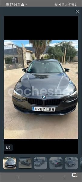 Käytetty BMW 320 Efficient Dynamics 163 HP (119 kW) 2015 Harmaa Sedan