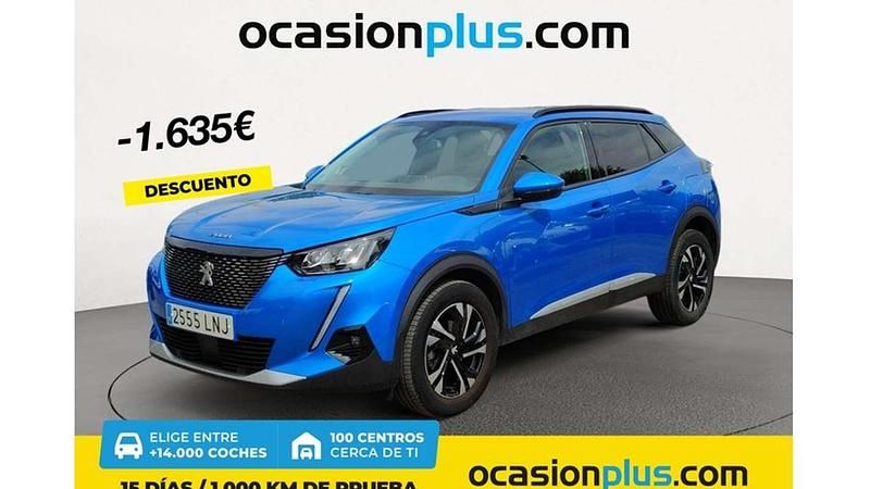 Azul Usado 2021 Peugeot 2008 Allure SUV | 16.355 € (Precio justo) - Imagen 1/4