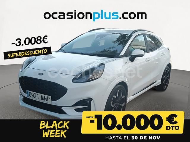 Blanco Usado 2024 Ford Puma ST-Line X SUV | 19.890 € (Precio justo) - Imagen 1/4