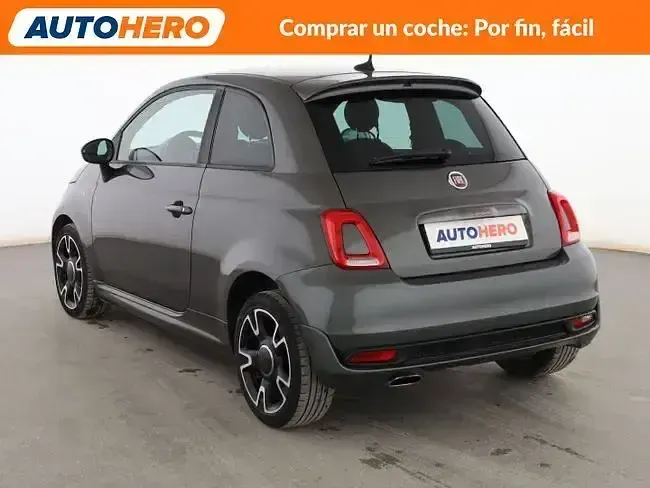 Usado Fiat 500 S 85 CV (62 kW) 2018 Gris Utilitario