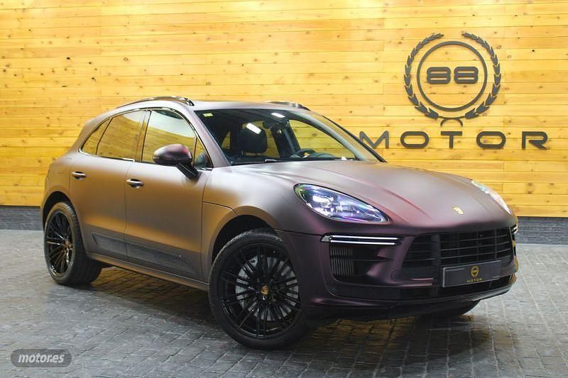 Negro Usado 2020 Porsche Macan Turbo SUV | 62.970 € (Super precio) - Imagen 1/4