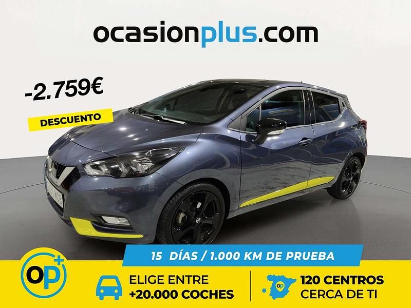 Usado Nissan Micra 92 CV (67 kW) 2022 Gris Utilitario