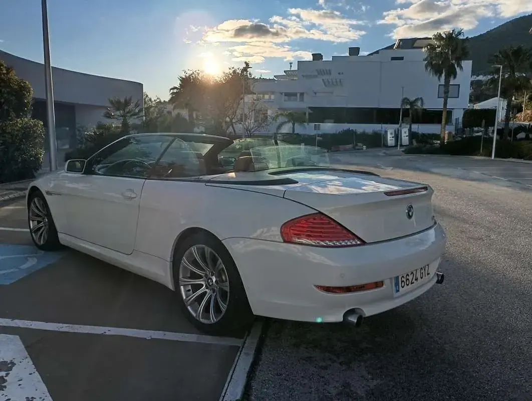 Usado BMW 635 Cabriolet 286 CV (210 kW) 2010 Blanco Descapotable