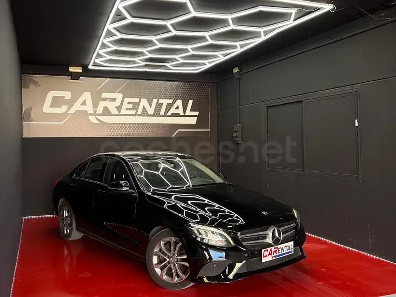 Usado Mercedes C200 150 CV (110 kW) 2018 Negro Berlina
