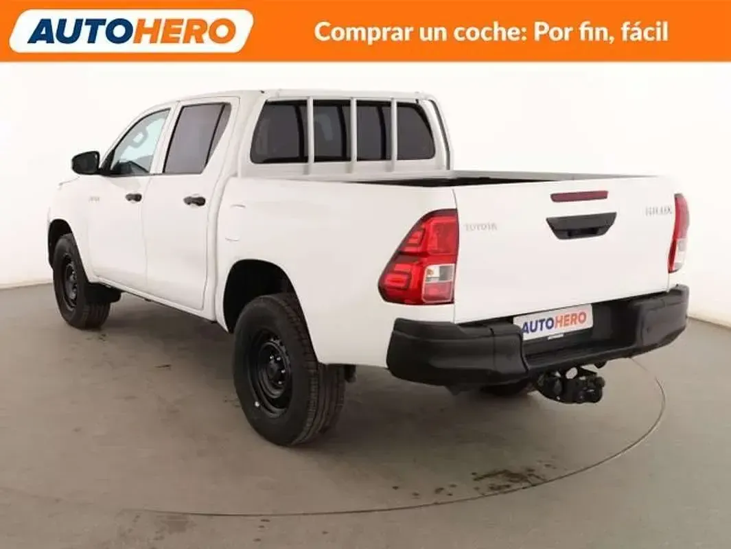 Usado Toyota HiLux 150 CV (110 kW) 2020 Blanco Pickup/Camioneta