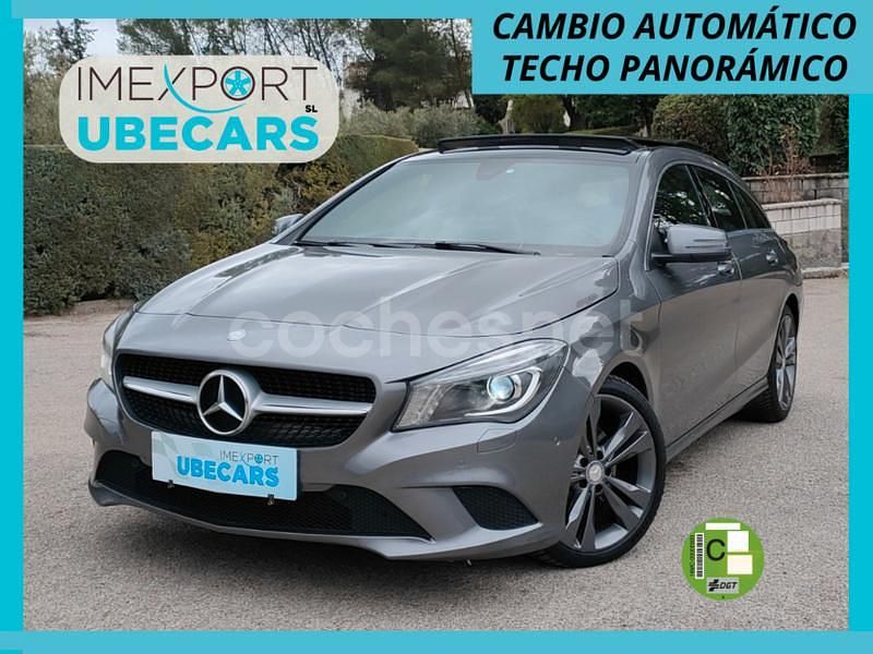 Gris / plata Usado 2016 Mercedes CLA200 Shooting Brake Urban Familiar | 14.500 € (Precio justo) - Imagen 1/4