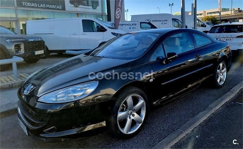 Negro Usado 2010 Peugeot 407 Coupe Coupe | 7200 € (Buen precio) - Imagen 1/4