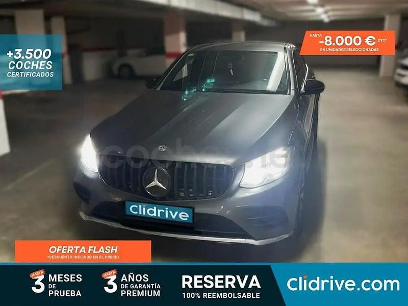 Usado Mercedes GLC220 170 HP (125 kW) 2018 Cinzento Coupé