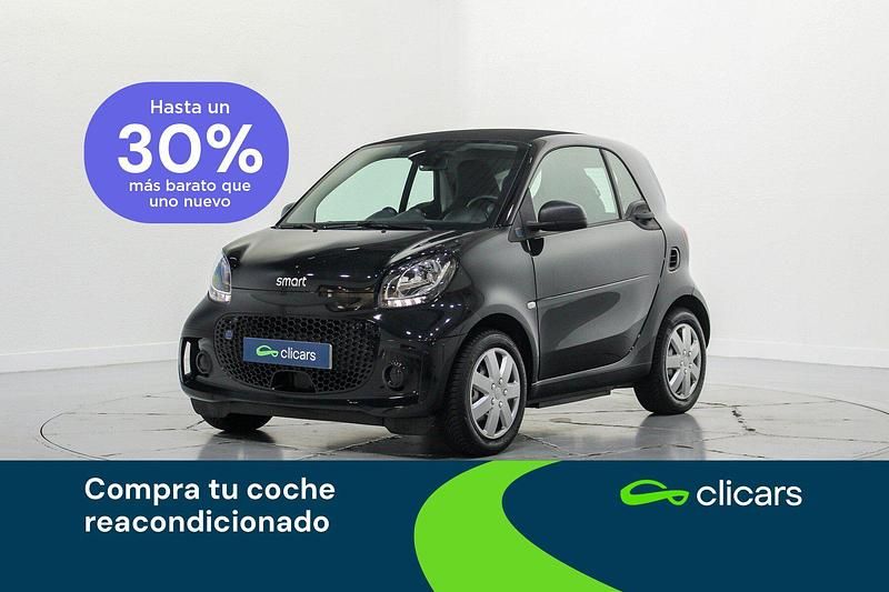 Negro Usado 2022 Smart ForTwo Electric Drive Coupe | 12.990 € (Precio justo) - Imagen 1/4
