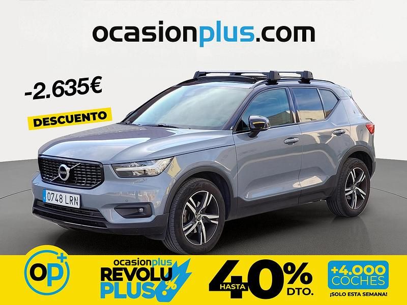 Usado Volvo XC40 R-Design 163 CV (119 kW) 2021 Gris SUV