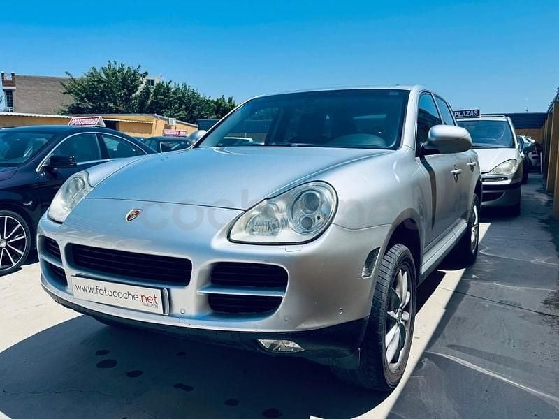 Usado Porsche Cayenne S 385 CV (283 kW) 2007 Gris / plata SUV