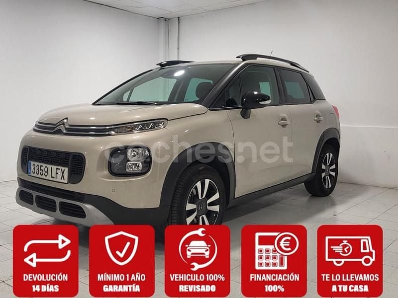 Beige Usado 2020 Citroën C3 Aircross Feel SUV | 9499 € (Buen precio) - Imagen 1/4