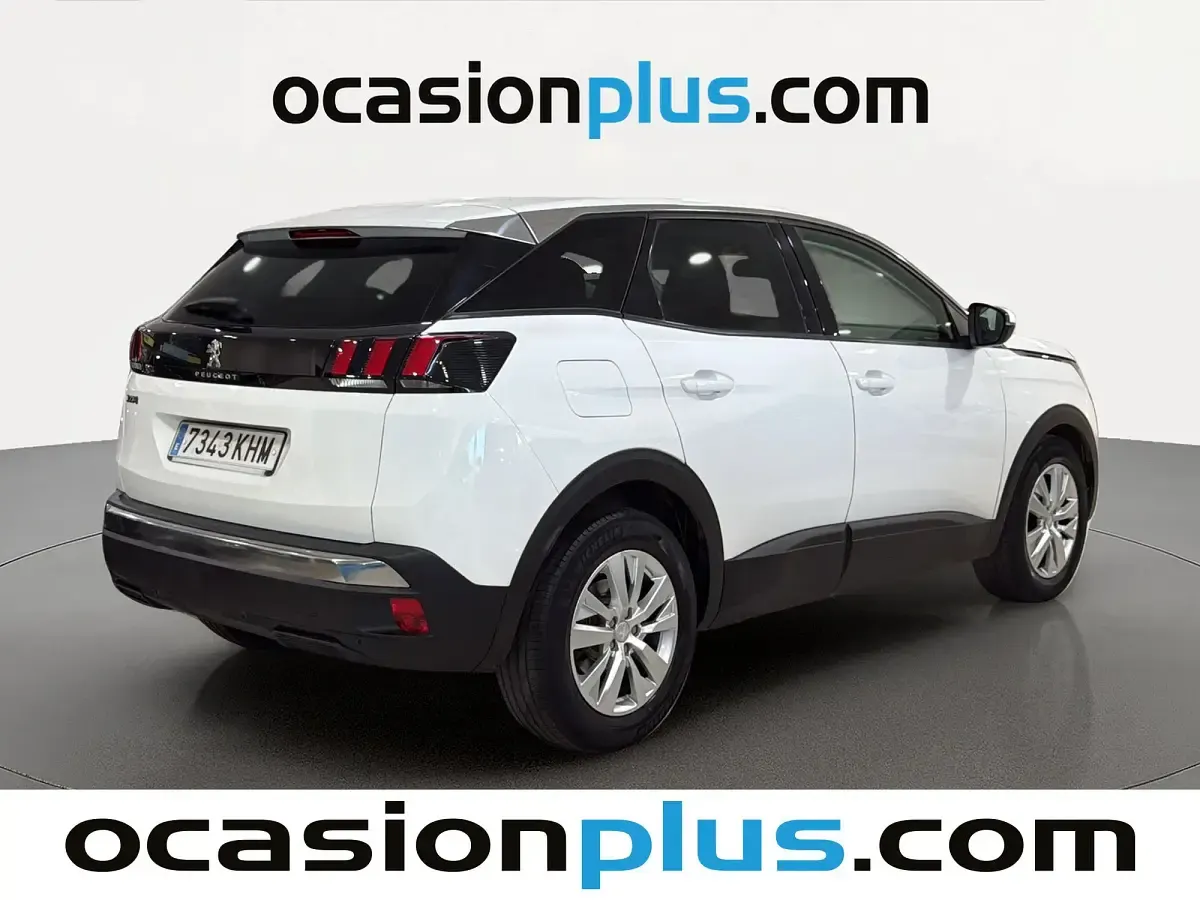Usado Peugeot 3008 Active 131 CV (96 kW) 2018 Blanco SUV